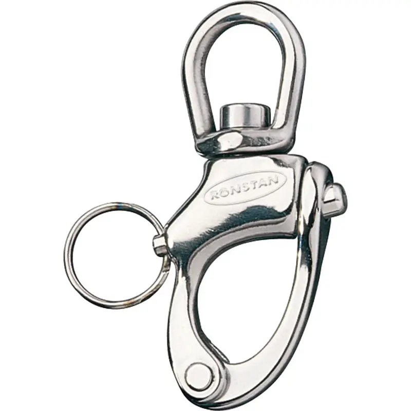 Ronstan Large Swivel Snap Shackle – 73Mm Overall Length With Rotating Bail (Model Rf6120) 1