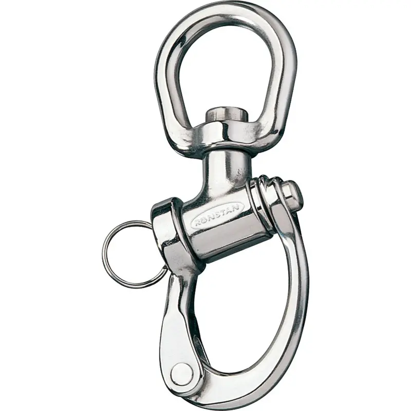 Ronstan Large Trunnion Snap Shackle With Swivel Bail – 122Mm (4-3/4") – Rf6321 1