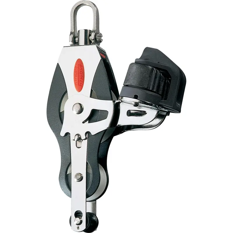 Ronstan Series 40 Multi-Function Rope Block With Fiddle, Becket, And Integrated Cleat 1