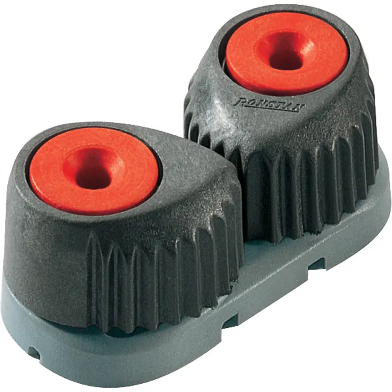 Ronstan Small T-Cleat Cam Cleat – Red Lever With Grey Base (Rf5001) 1