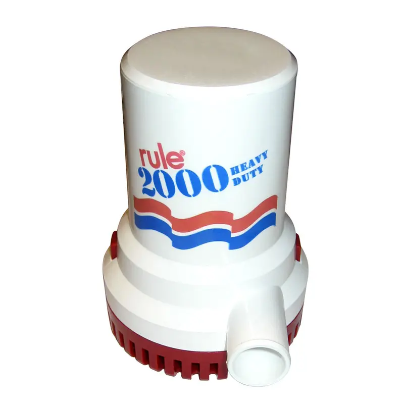 Rule 24V Non-Automatic Bilge Pump – 2000 Gph Capacity 1