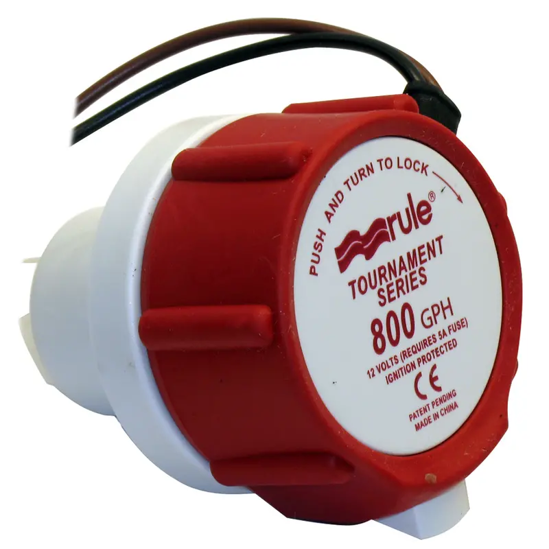 Rule 46Dr Replacement Motor Cartridge For Tournament Series Bilge Pumps (12V, 800 Gpm) 1