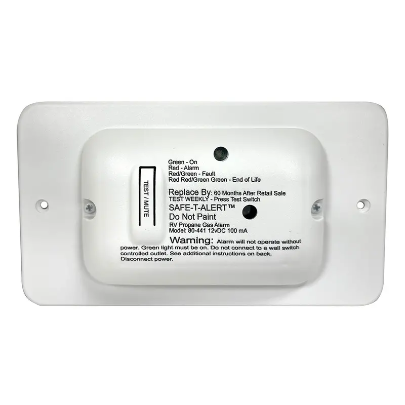 Safe-T-Alert 80 Series White 12V Propane Gas Detector 1