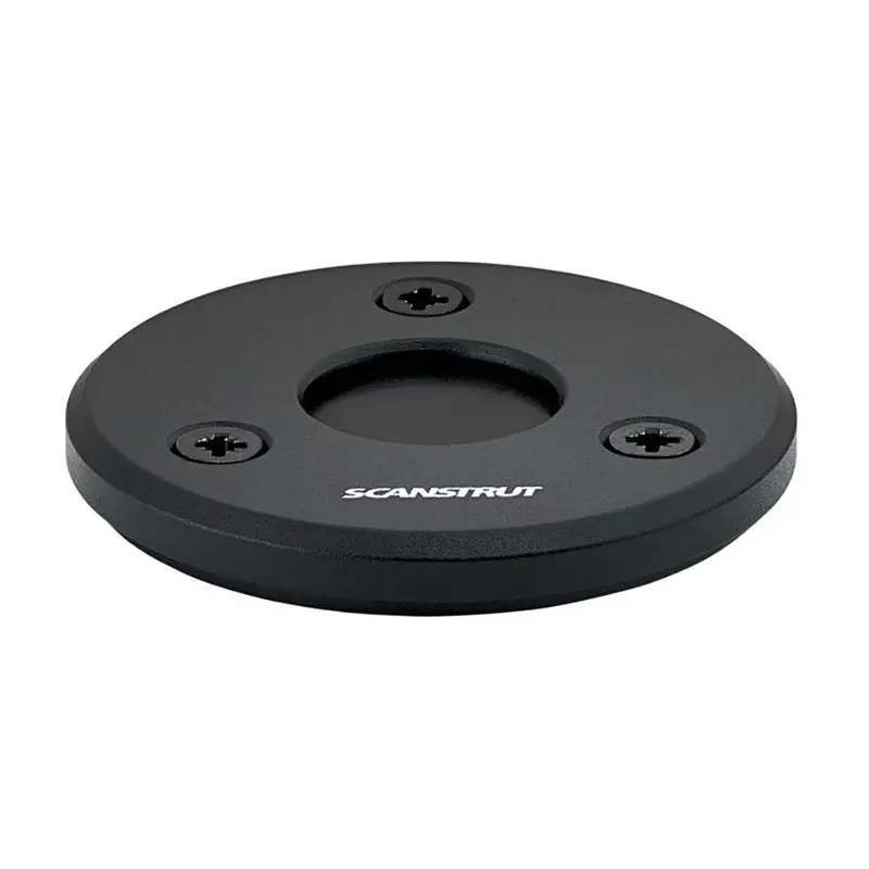 Scanstrut Black Anodized Aluminum Low-Profile Cable Seal For 9–14Mm Cables And Connectors Up To 21Mm – Ds-Lp-21B-Blk 1