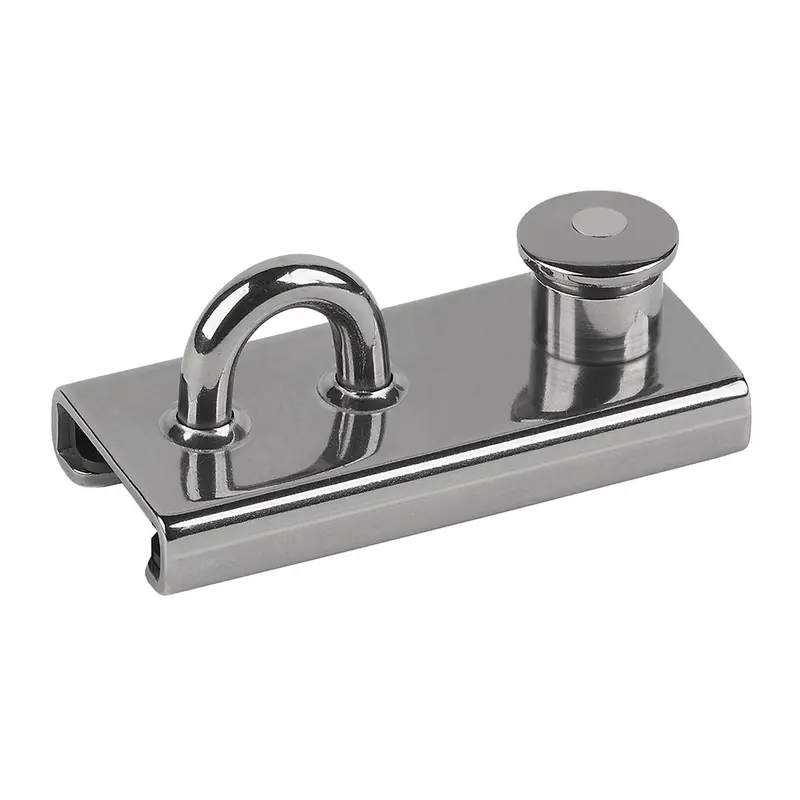 Schaefer 1" × 1/8" Stainless Steel T-Track Slider With Lined Channel 1