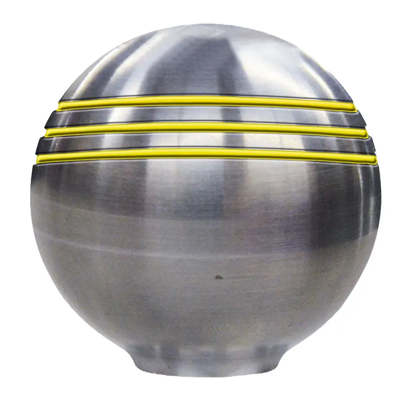 Schmitt Marine Gold-Grooved Throttle Knob – 1-7/8" Diameter [50048] 1