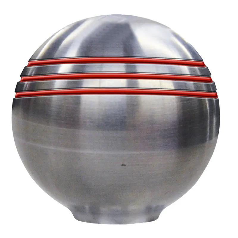Schmitt Marine Red-Grooved Throttle Knob – 1.875-Inch Diameter [50044] 1