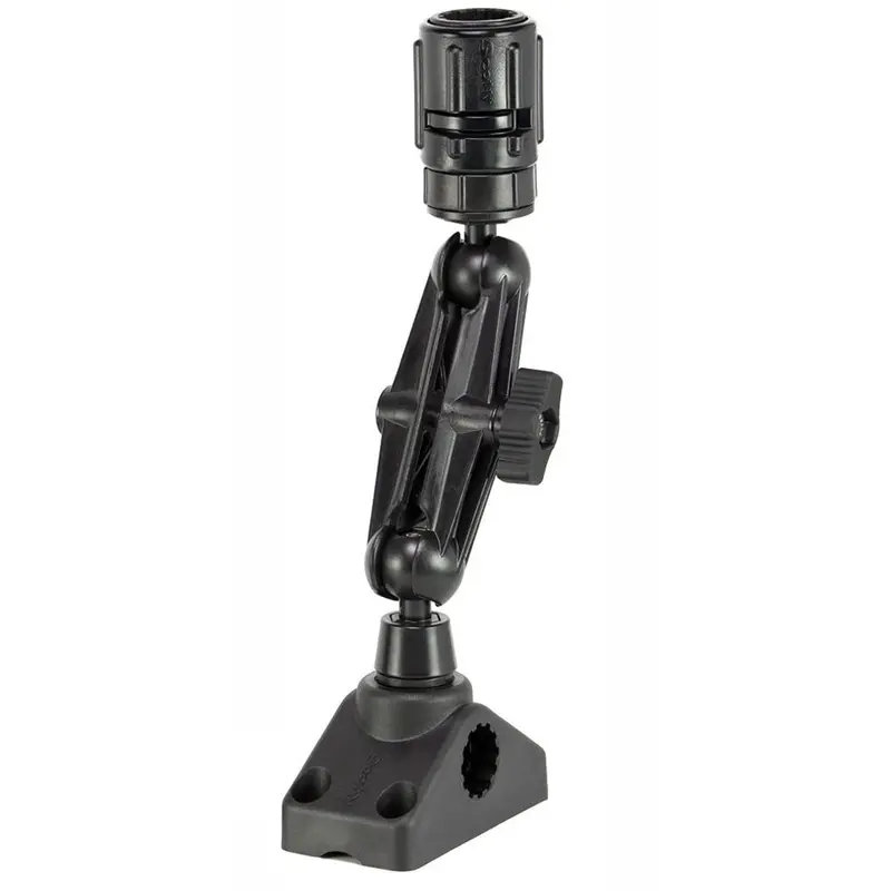 Scotty 152 Gear-Head Ball Mount Kit For Post Or Side/Deck Installation 1
