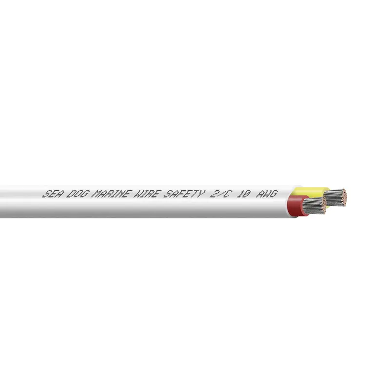 Sea-Dog 10/2 Awg Flat Duplex Safety Wire (Red/Yellow) – 100-Foot Roll [8010222] 1
