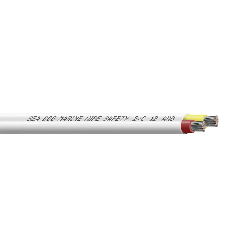 Sea-Dog 12/2 Awg Flat Duplex Safety Wire (Red/Yellow) – 25-Foot Spool 1