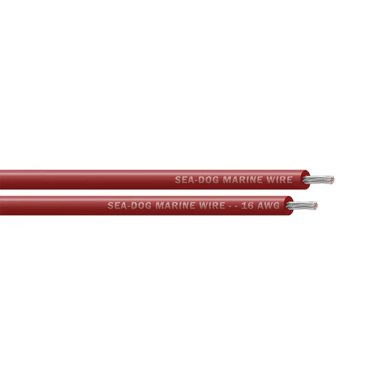 Sea-Dog 16 Awg Red Primary Wire – 500 Ft Reel [8016027] 1
