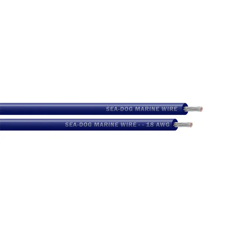 Sea-Dog 18 Awg Dark Blue Primary Wire — 250-Foot Coil 1
