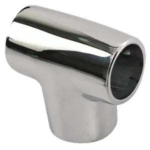 Sea-Dog 316 Stainless Steel Hand Rail Tee Fitting – 7/8-Inch, 90-Degree 1