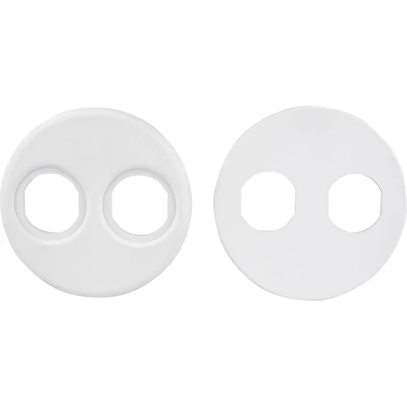 Sea-Dog 4-Inch White Gauge Power Socket Mounting Plate With Adapter [426104-1] 1