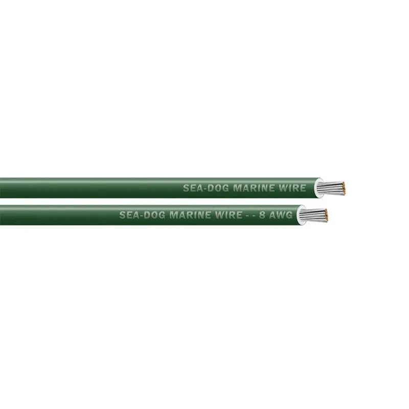 Sea-Dog 8 Awg Green Marine Primary Wire – 500-Foot Spool [8008047] 1