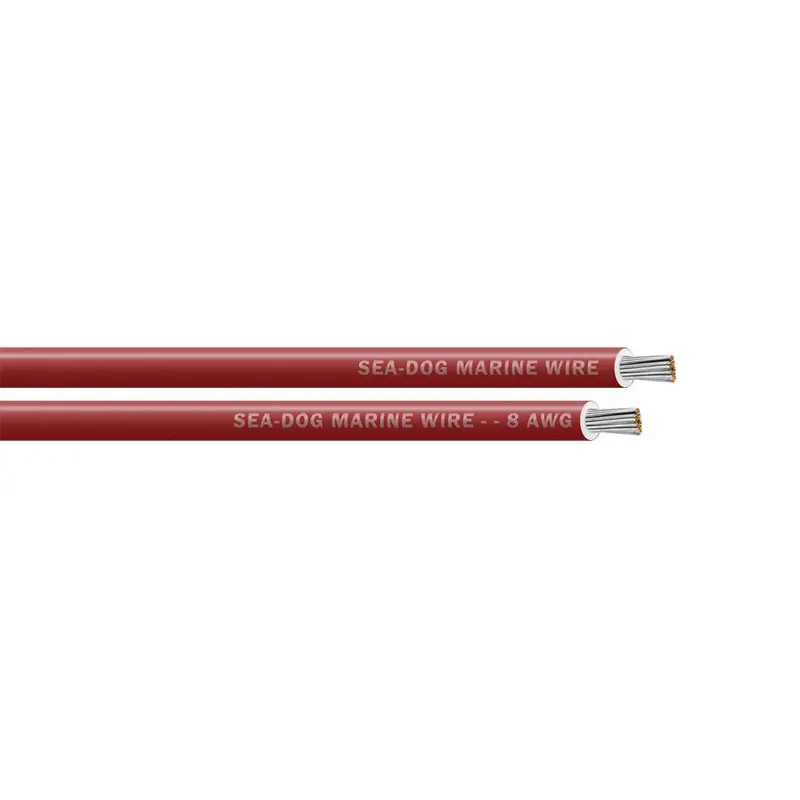 Sea-Dog 8 Awg Red Marine Primary Wire – 250-Foot Spool [8008024] 1