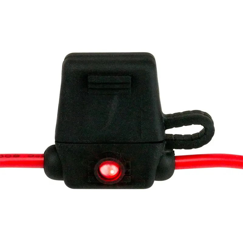 Sea-Dog Ato/Atc Inline Led Fuse Holder – 30A Rated, Wired Indicator Light – 445197-1 1