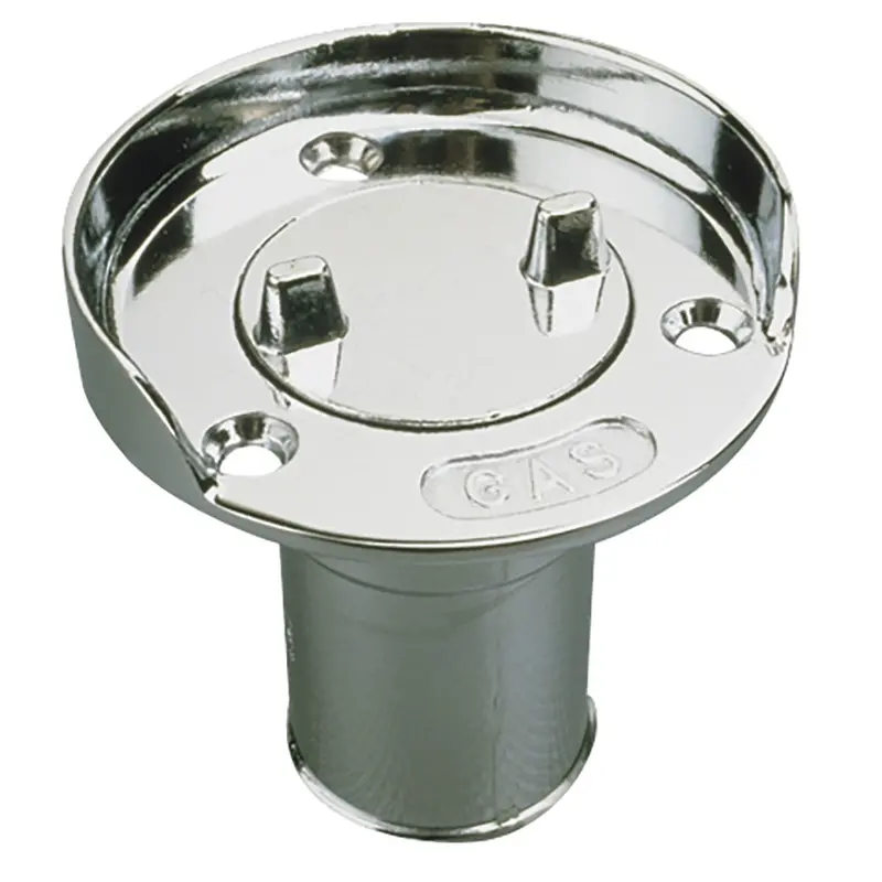 Sea-Dog Hose Deck Fill Fitting With Splash Guard – Chrome-Plated Die-Cast Zinc 1