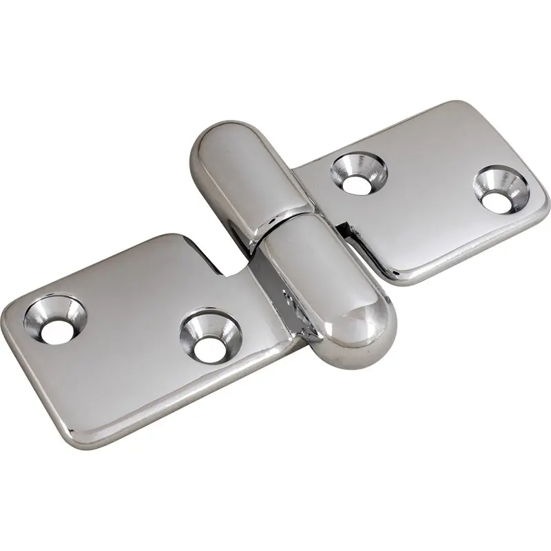 Sea-Dog Large Take-Apart Hinge – Forged Brass With Chrome Finish [204279-1] 1