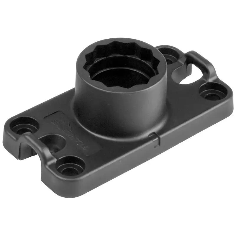 Sea-Dog Triple Threat Rod Holder – Surface-Mount Base Only (No Hardware) [325472-1] 1