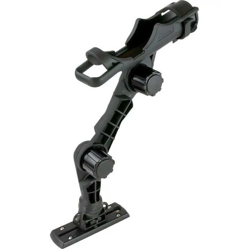 Sea-Dog Triple Threat Rod Holder – Track-Mounted With 6-Inch Adjustable Extension [325425-1] 1