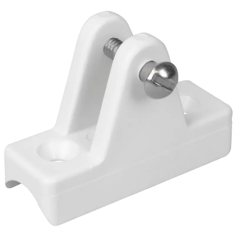 Sea-Dog White Nylon Concave-Base Deck Hinge [273241-1] 1