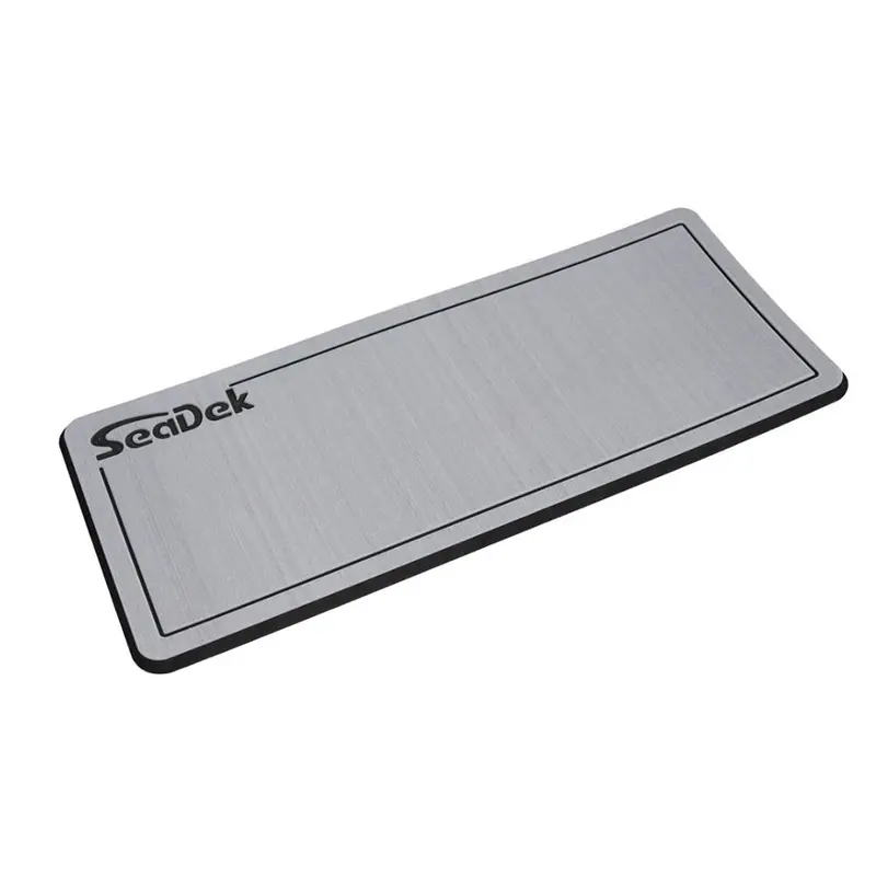 Seadek Extended Helm Pad – Storm Grey And Black Pattern With Logo 1