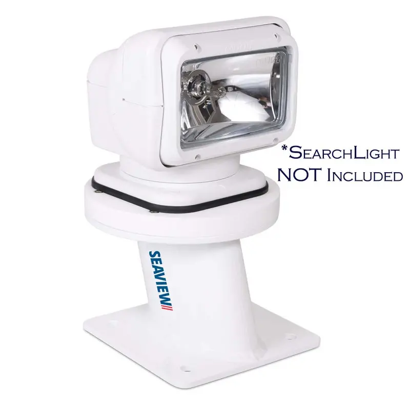 Seaview 5.25-Inch Aft Leaning Mount For Searchlights And Thermal Cameras – Includes 7" X 7" Base Plate 1