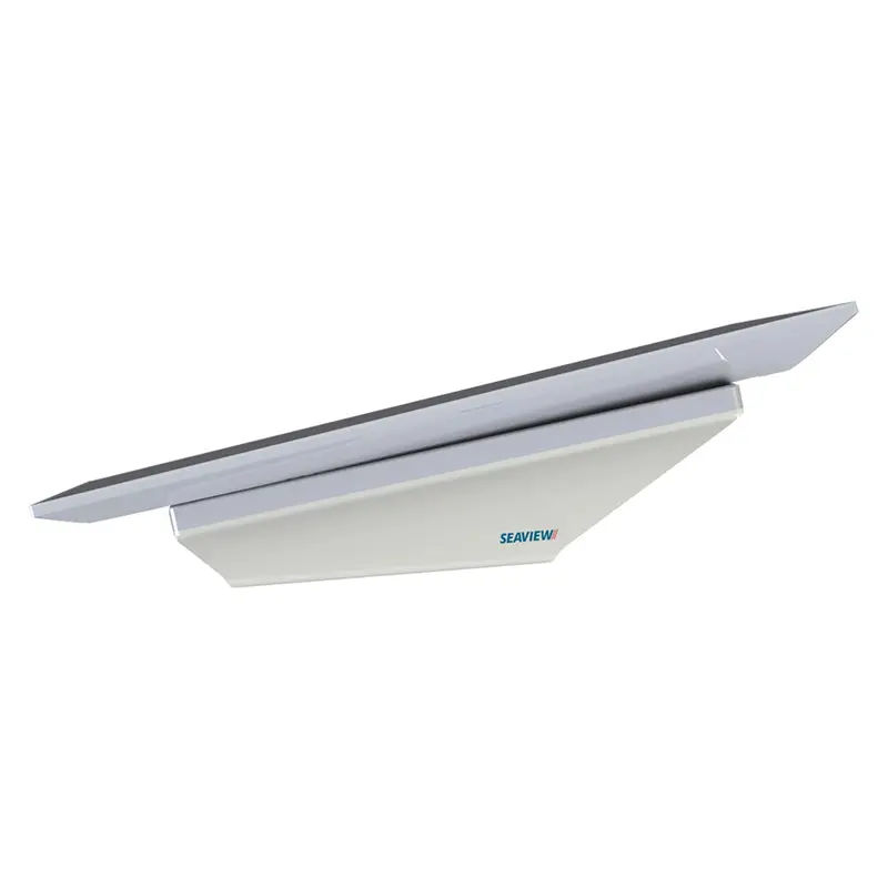 Seaview Performance Gen 3 Starlink Antenna Mount With 8° Wedge Base — Gloss White Finish [Srm300Wb8] 1
