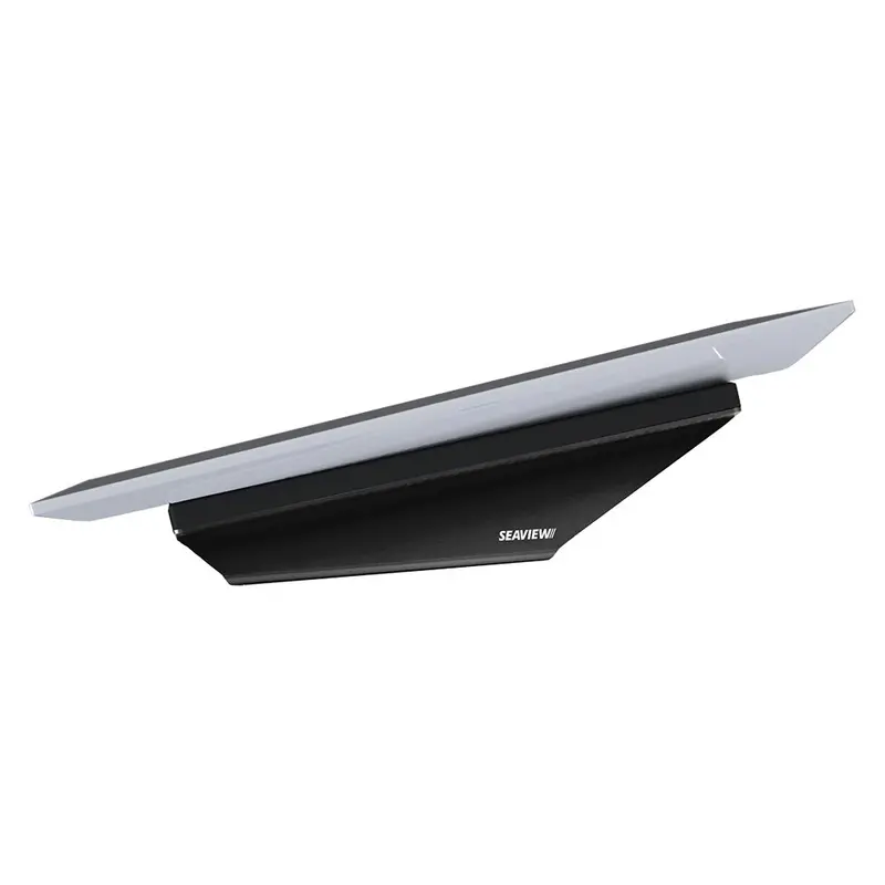 Seaview Performance Gen 3 Starlink Antenna Mount With 8° Wedge Base — Matte Black Finish [Srm300Wb8Blk] 1
