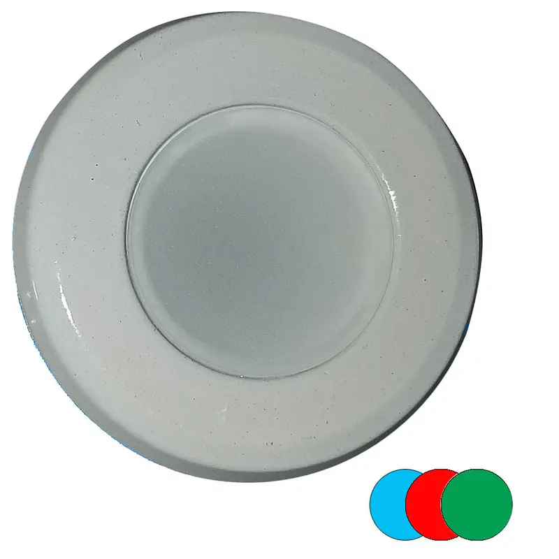 Shadow-Caster Scm-Dl-Wbr-Wh Dimmable Rgb+White Downlight – White Powder-Coated Housing 1