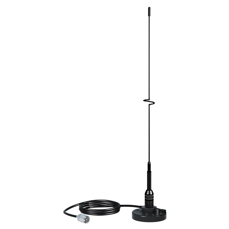 Shakespeare 5218 Magnetic-Mount Vhf Whip Antenna – 19-Inch, Black Stainless Steel 1