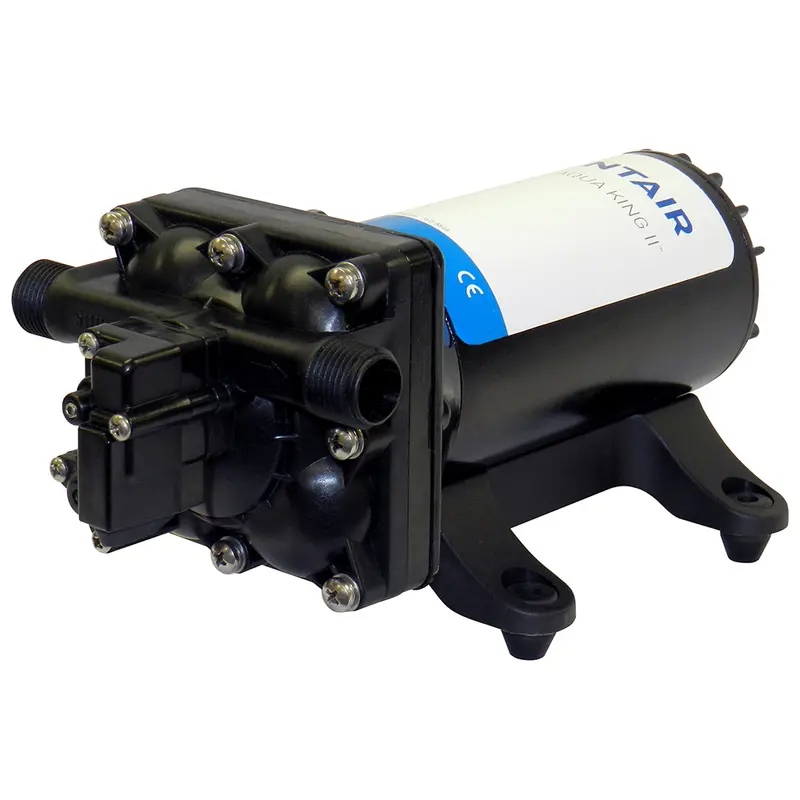 Shurflo Aqua King Ii Supreme 5.0 Gpm Freshwater Pump – 24V Dc With Strainer & Fittings 1