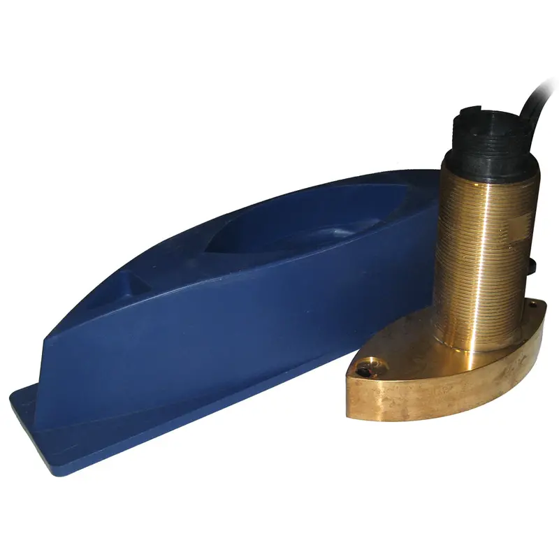 Si-Tex 496 Bronze Thru-Hull Triducer With Fairing Block – 50/200 Khz, Es502-Ready 1
