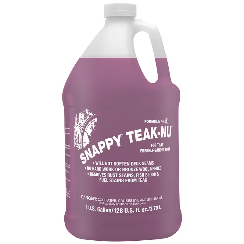Snappy Teak-Nu Formula No. 1 Brightener – 1-Gallon Container (Model Stn-G1) 1