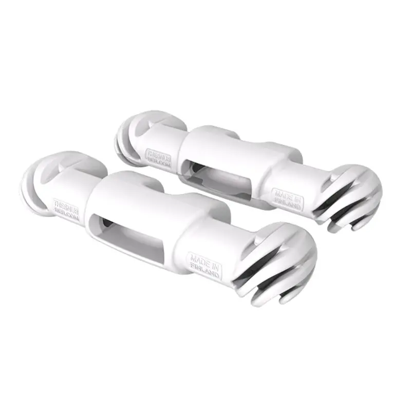 Snubber Fender Pair – Soft Foam Cushion, White Finish (S51208) 1
