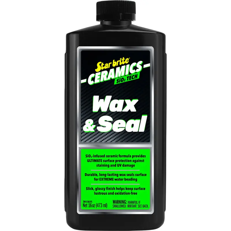 Star Brite Ceramic Wax & Sealant – Green Apple Scented Protective Coating (16 Oz) 1