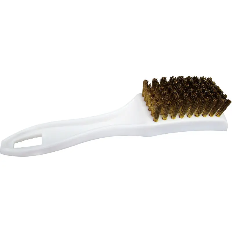 Star Brite Compact Utility Brush – Small Plastic Handle With Brass Bristles For Precision Cleaning 1