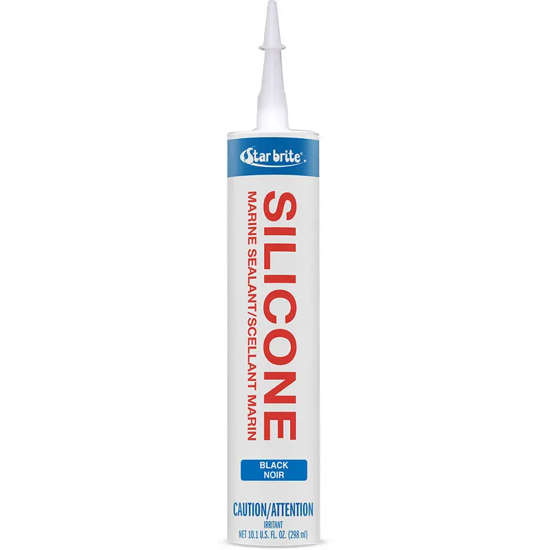 Star Brite Marine Silicone Sealant – Black, 10.3 Oz, Uv-Resistant & Waterproof 1