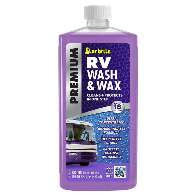Star Brite Rv Wash & Wax – 16-Ounce Travel-Friendly Bottle 1