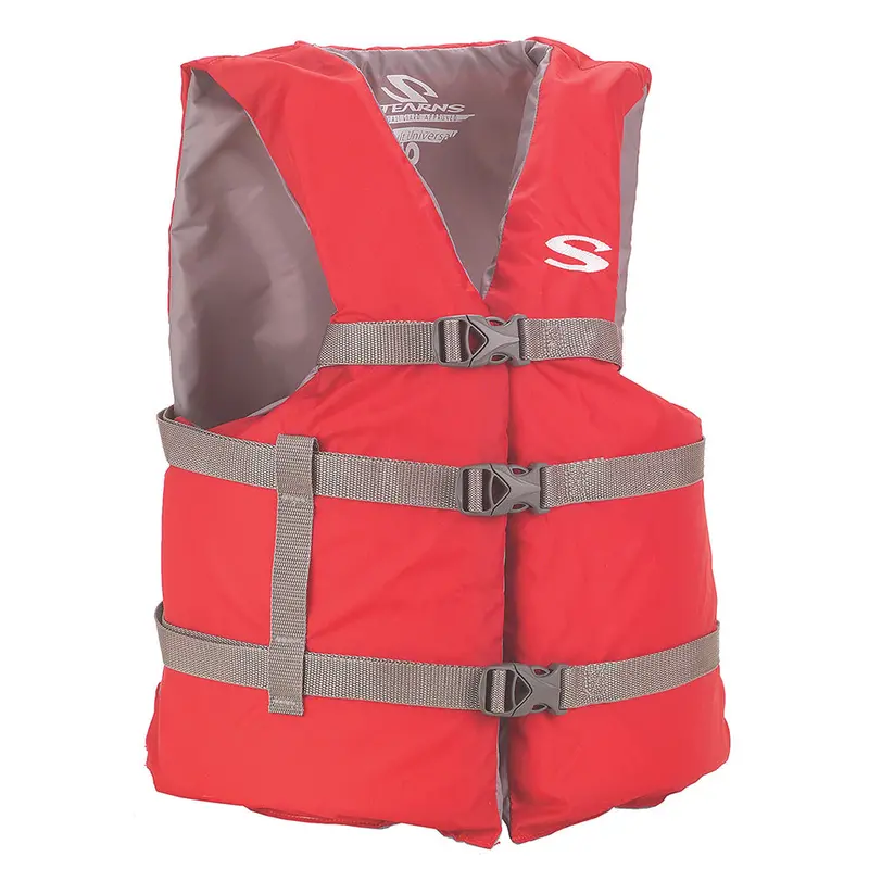 Stearns Adult Universal-Fit Red Classic Pfd Life Vest 1