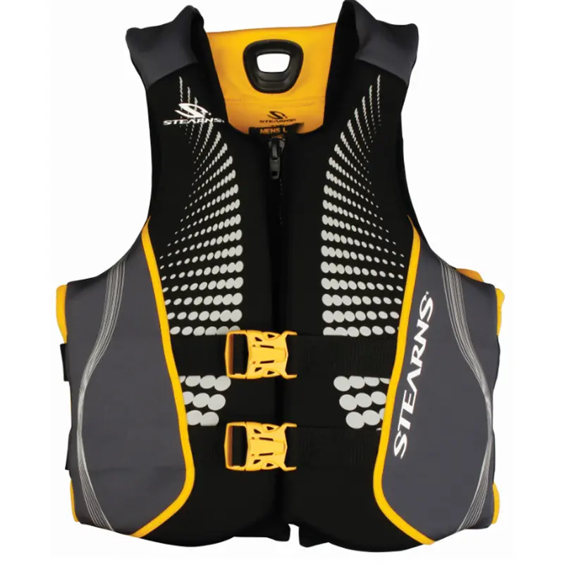 Stearns Hydroprene Adult Life Jacket – Gold, Large Size, Comfort-Fit Pfd 1