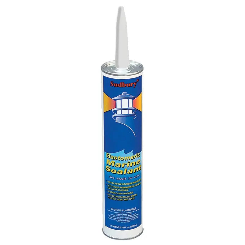 Sudbury Clear Elastomeric Marine Sealant – 10 Oz Cartridge [301] 1