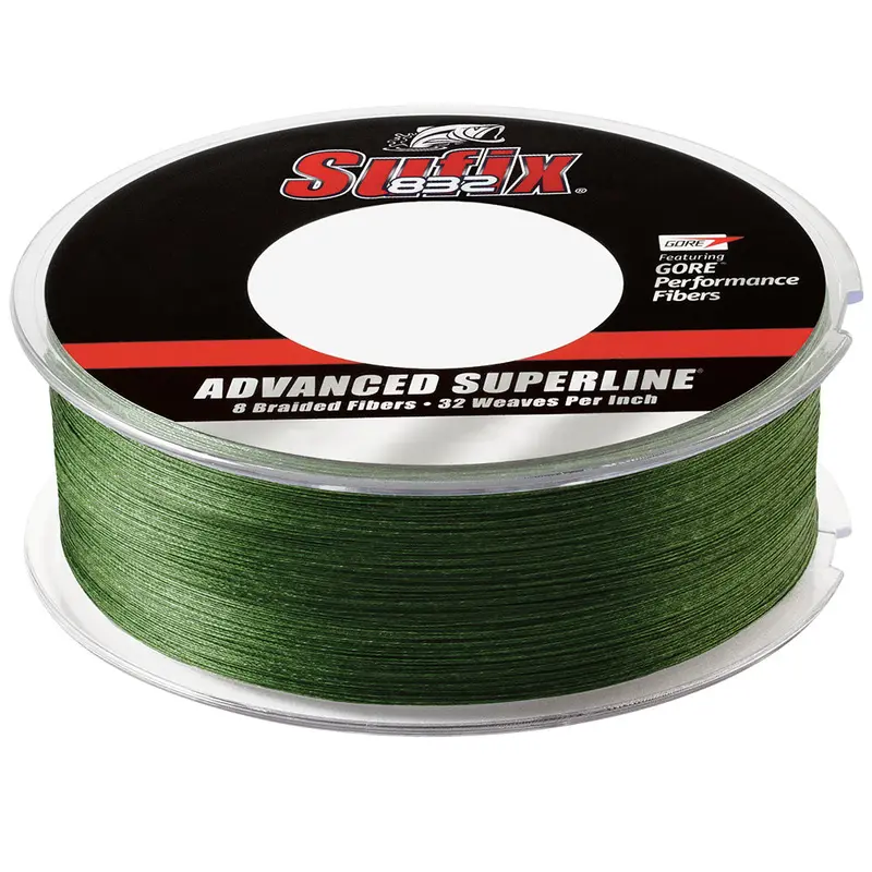 Sufix 832 Braided Fishing Line – 80 Lb Test, Low-Visibility Green, 600 Yards 1