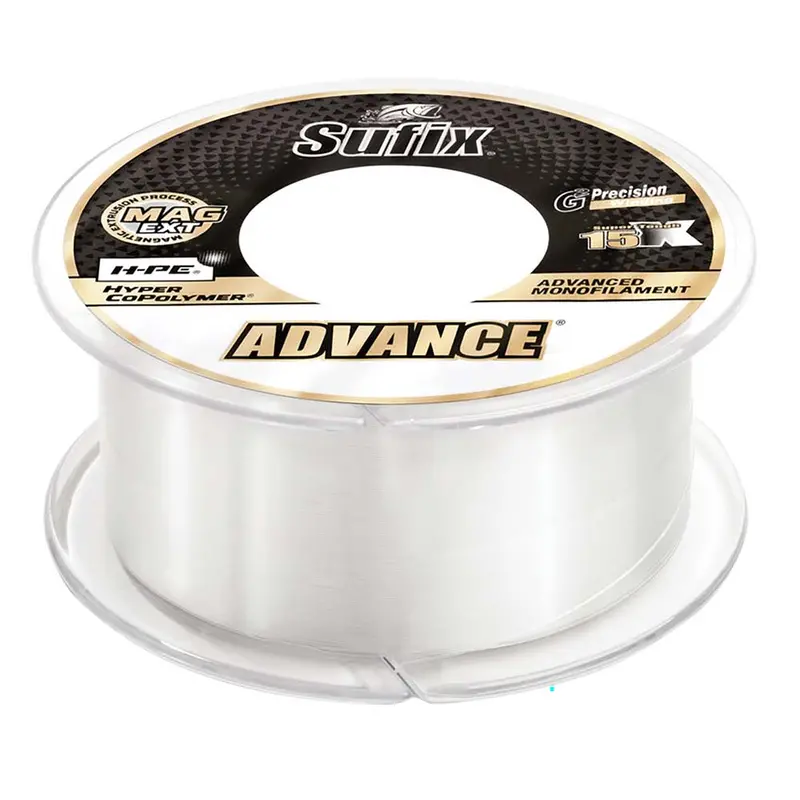 Sufix Advance Monofilament Fishing Line – 20Lb Test, Crystal Clear, 330 Yards (604-120) 1