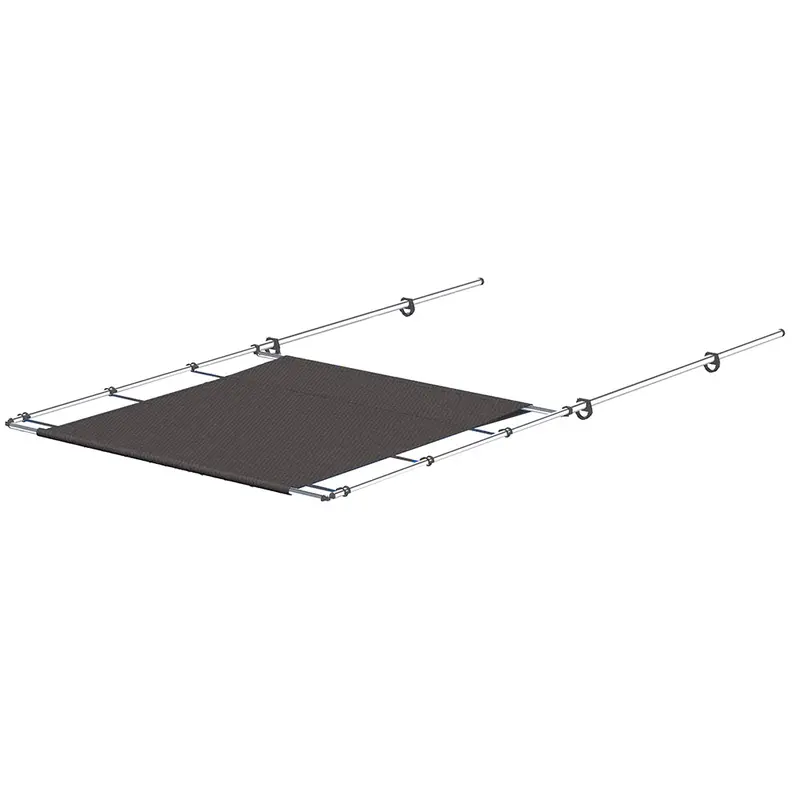 Sureshade Ptx 51-Inch Power Shade – Stainless Steel Frame, Grey Fabric [2021026257] 1