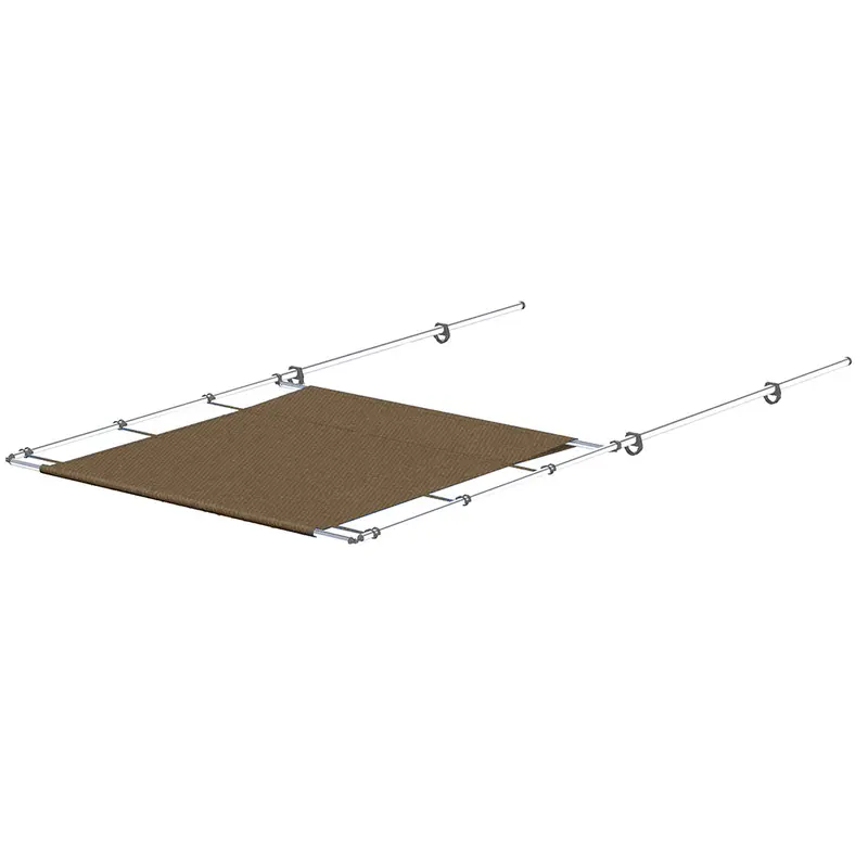 Sureshade Ptx 51-Inch Power Shade – Stainless Steel Frame, Toast Fabric [2021026261] 1