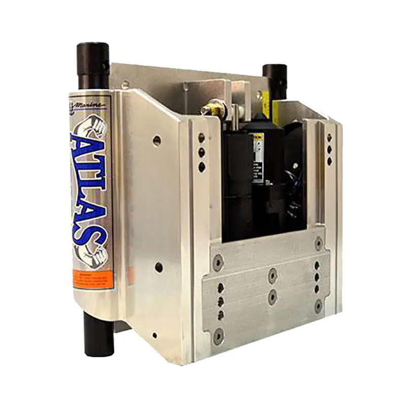 T-H Marine Atlas Hydraulic Jack Plate – 4" Setback, Standard Polished Finish (Model Ahjc-4V-Dp) 1