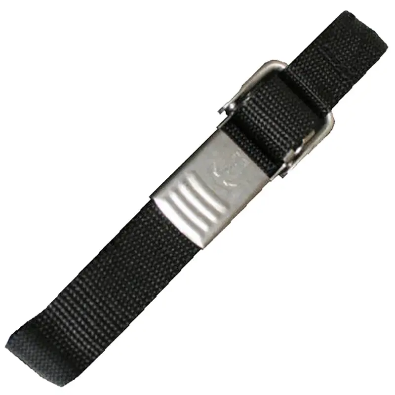 T-H Marine Durable 42-Inch Stainless Steel Battery Strap With Marine-Grade Buckle 1