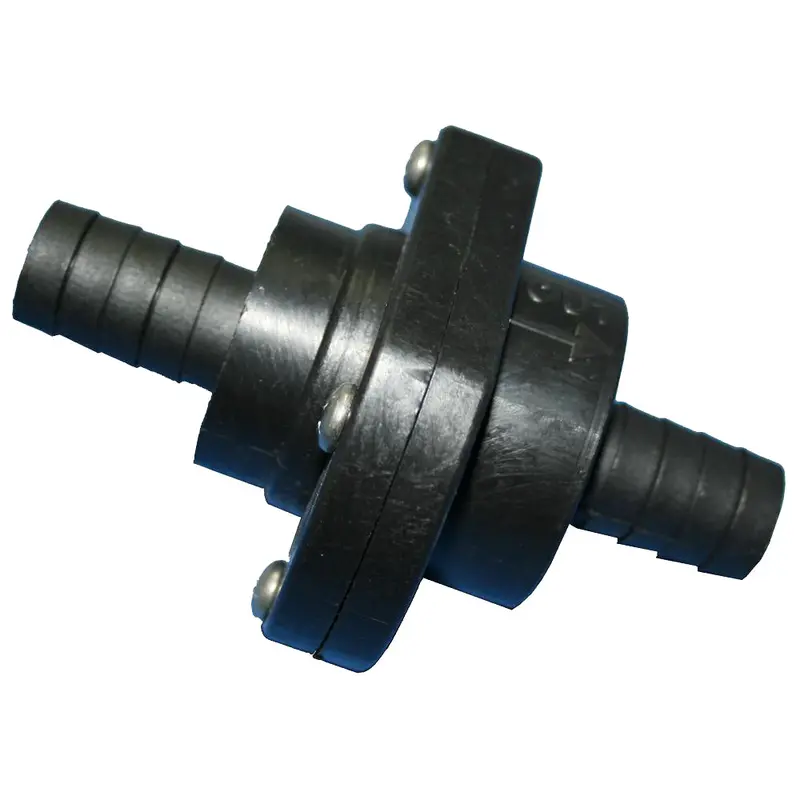 T-H Marine Inline Scupper Check Valve – 3/4-Inch Double-Barb Design, Black [Ils-750-Dp] 1